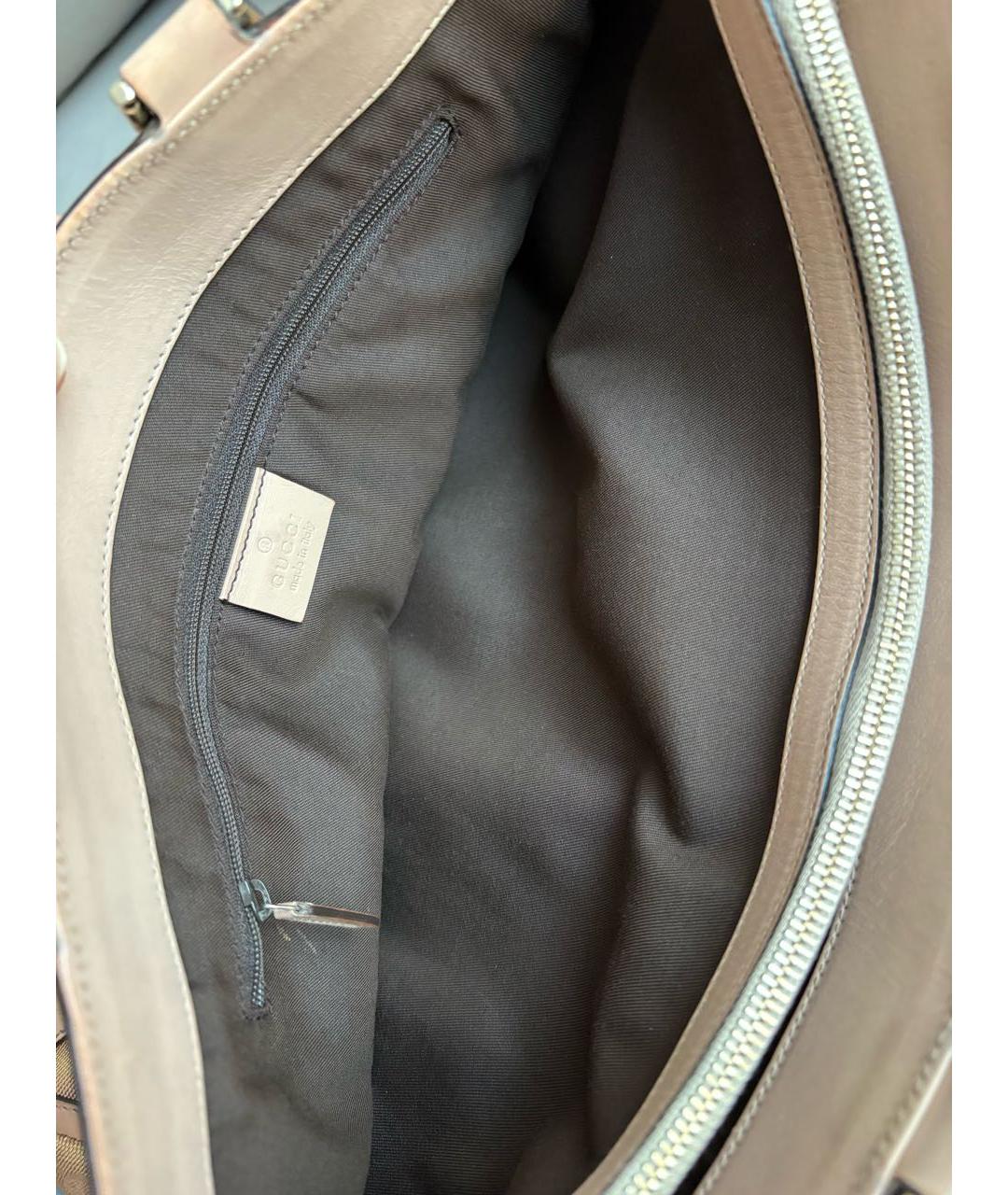 GUCCI Розовая жаккардовая сумка с короткими ручками, фото 4