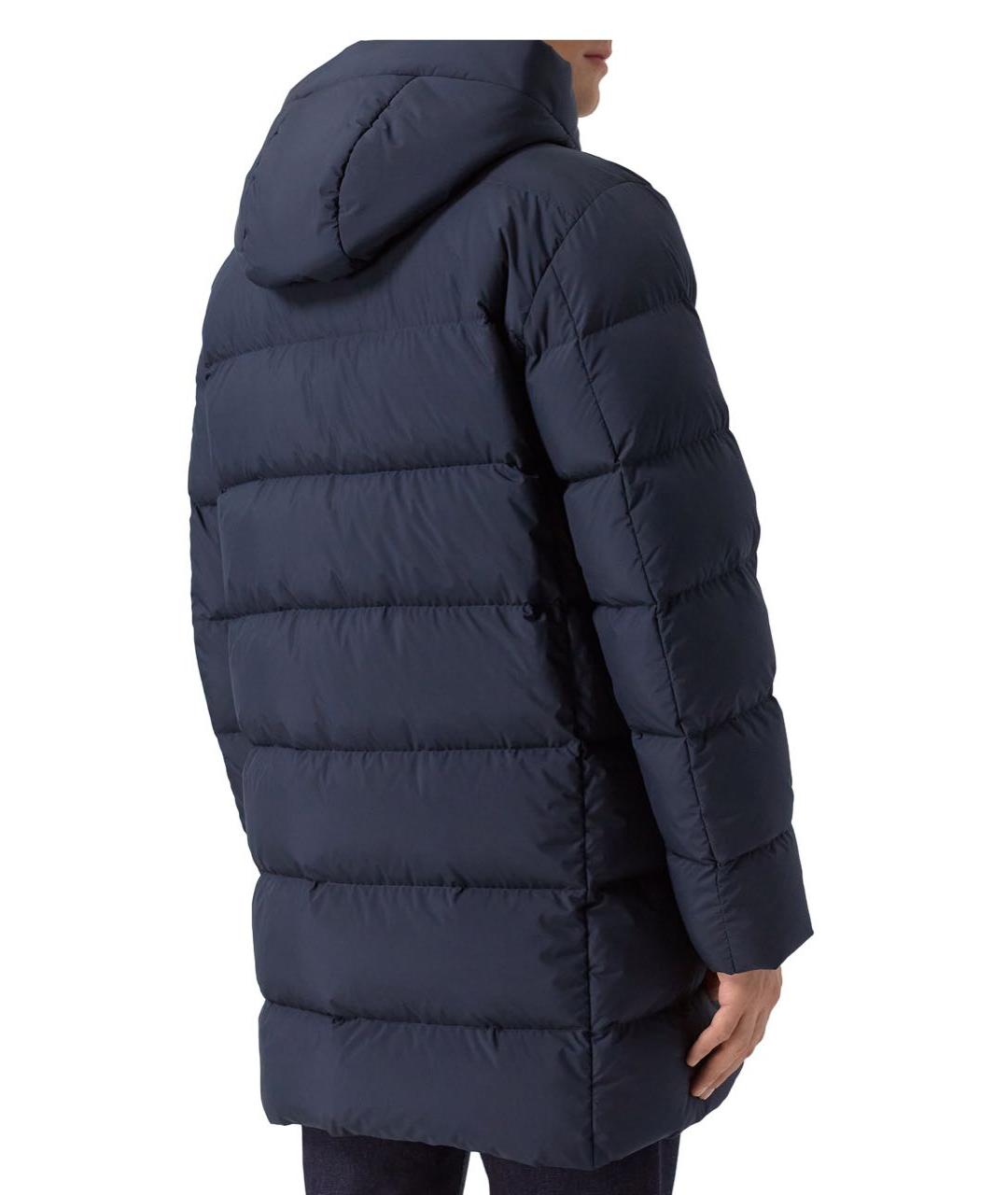 CORNELIANI Темно-синий пуховик, фото 2