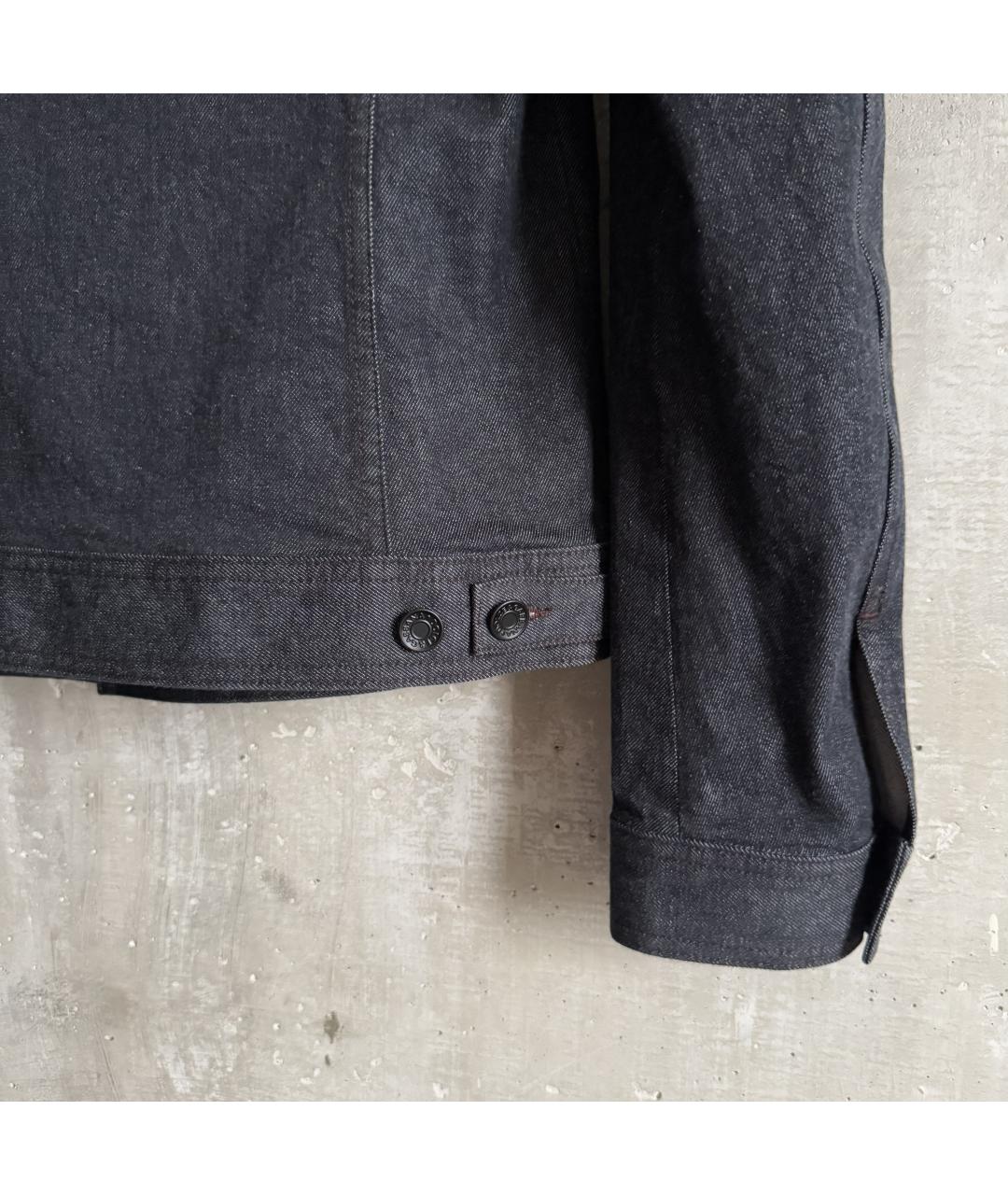 DOLCE&GABBANA Синяя хлопковая куртка, фото 4