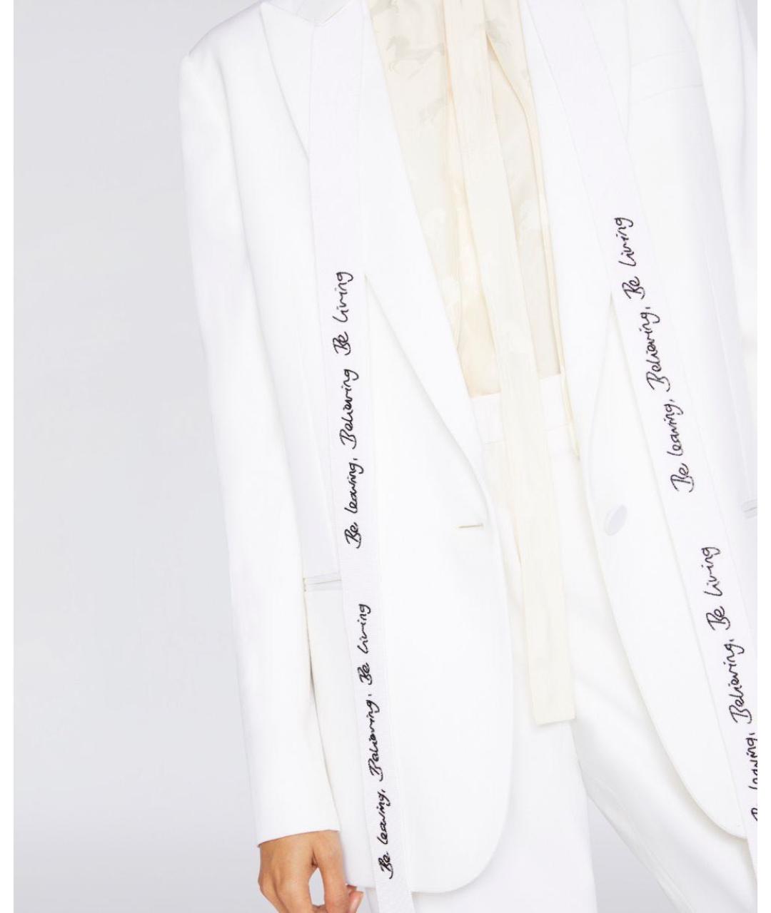 STELLA MCCARTNEY Белый хлопковый костюм с брюками, фото 2