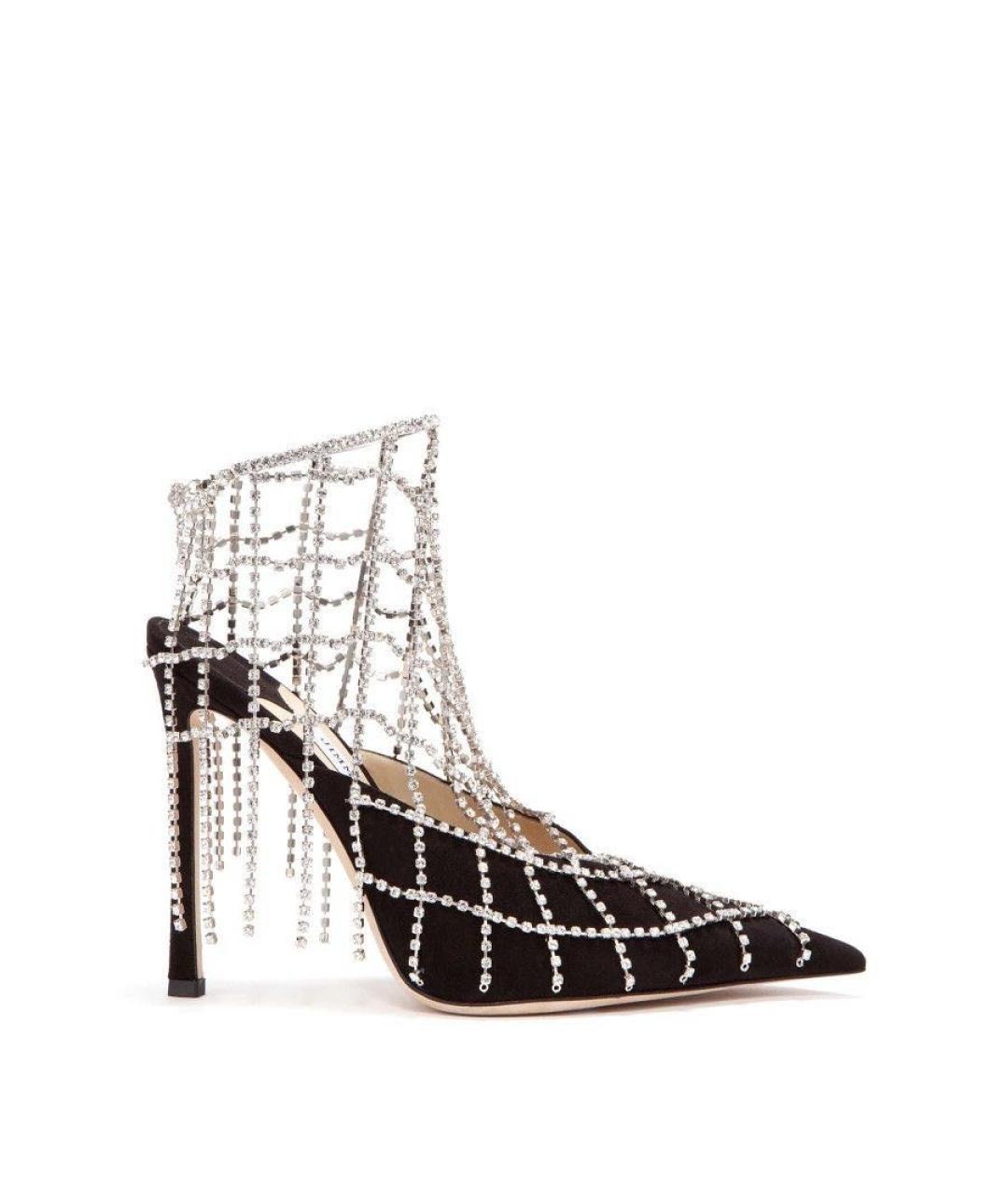 JIMMY CHOO Черные кожаные туфли, фото 9