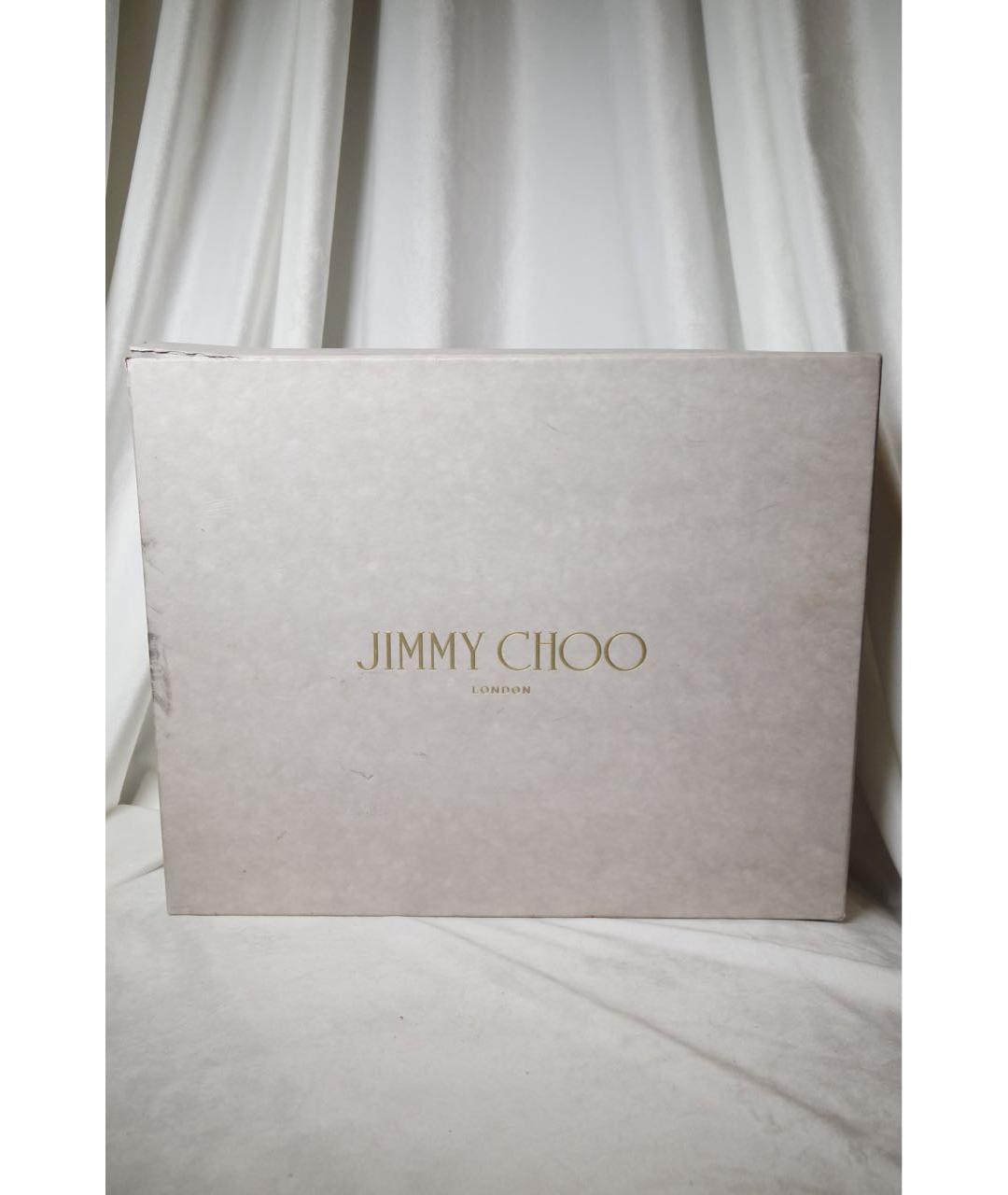 JIMMY CHOO Черные кожаные туфли, фото 8