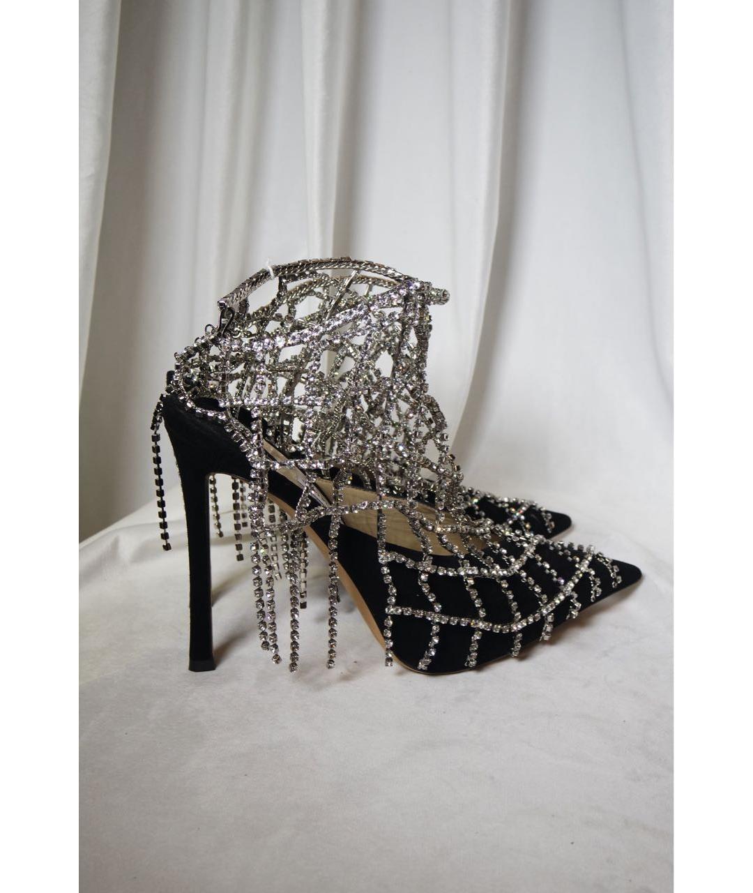 JIMMY CHOO Черные кожаные туфли, фото 6