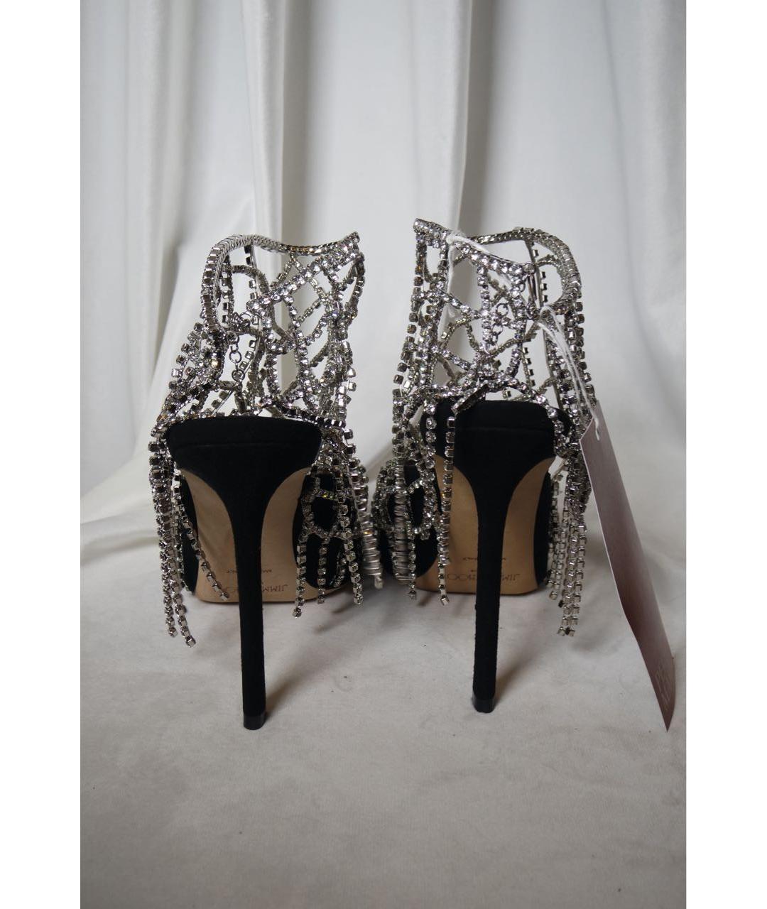 JIMMY CHOO Черные кожаные туфли, фото 4