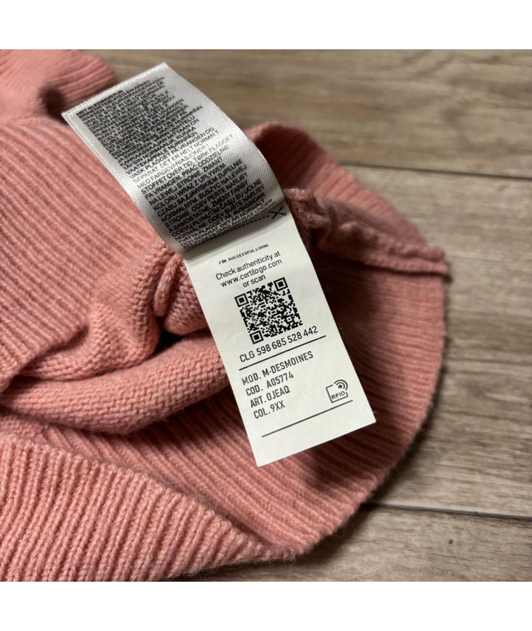 DIESEL Розовый полиамидовый джемпер / свитер, фото 7