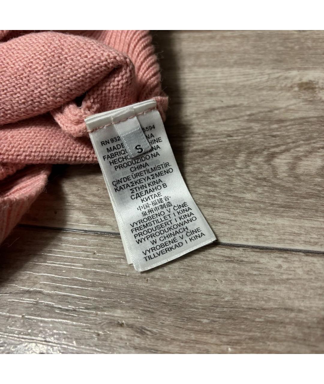 DIESEL Розовый полиамидовый джемпер / свитер, фото 5