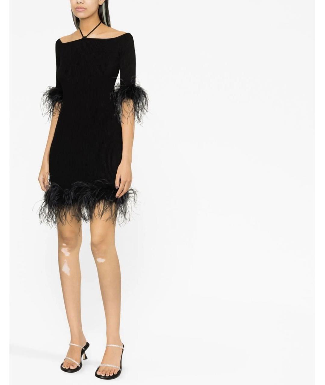 GIUSEPPE DI MORABITO Черное коктейльное платье, фото 2