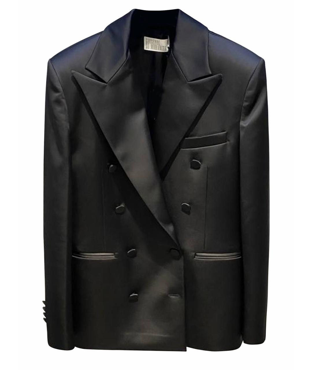 GIUSEPPE DI MORABITO Черный полиэстеровый жакет/пиджак, фото 1