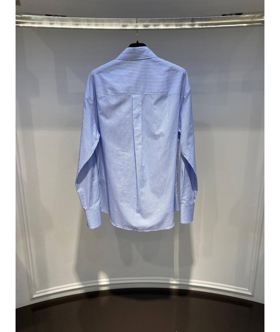 GIUSEPPE DI MORABITO Голубая хлопковая рубашка, фото 2