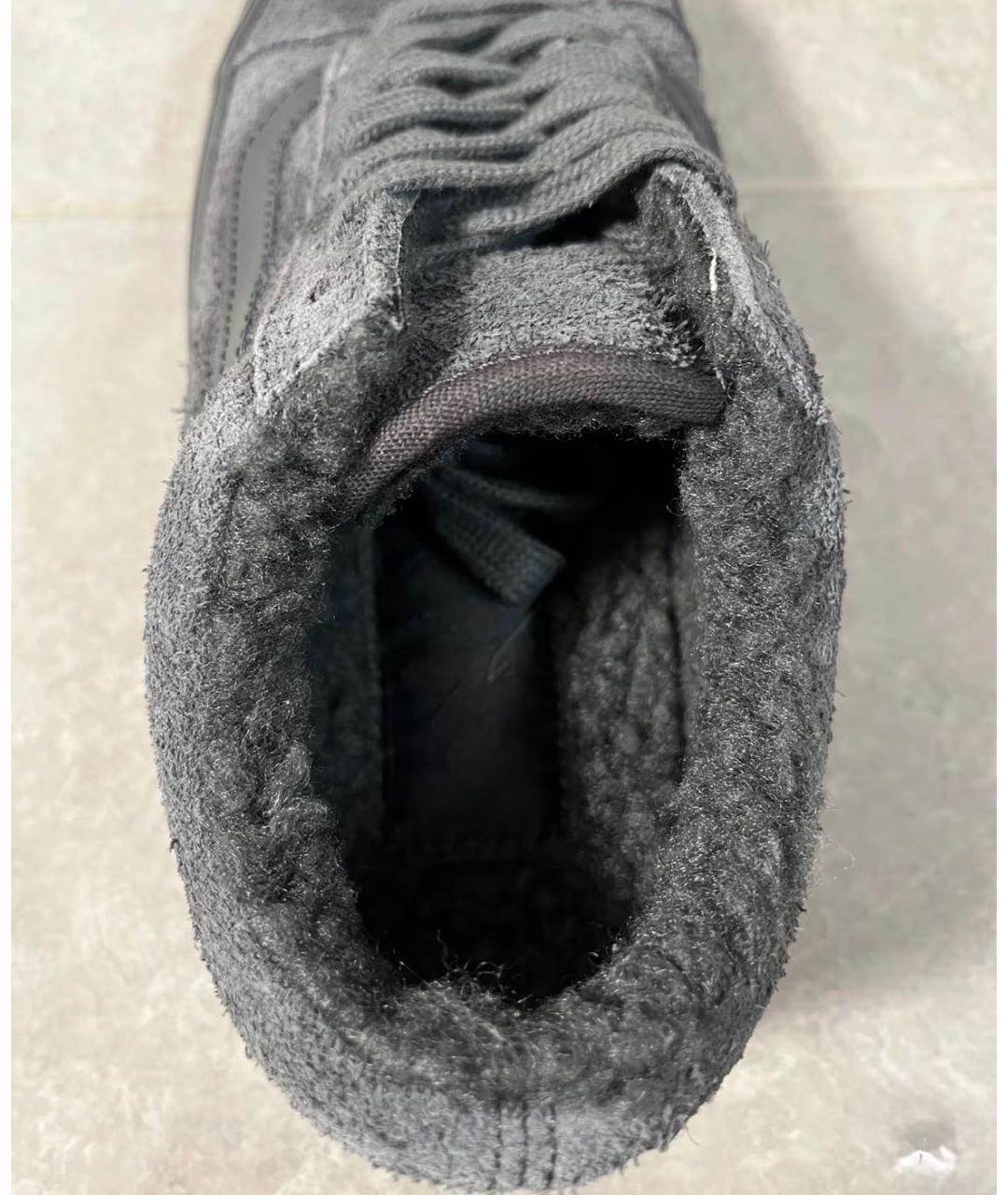 VANS Антрацитовые замшевые низкие кроссовки / кеды, фото 7