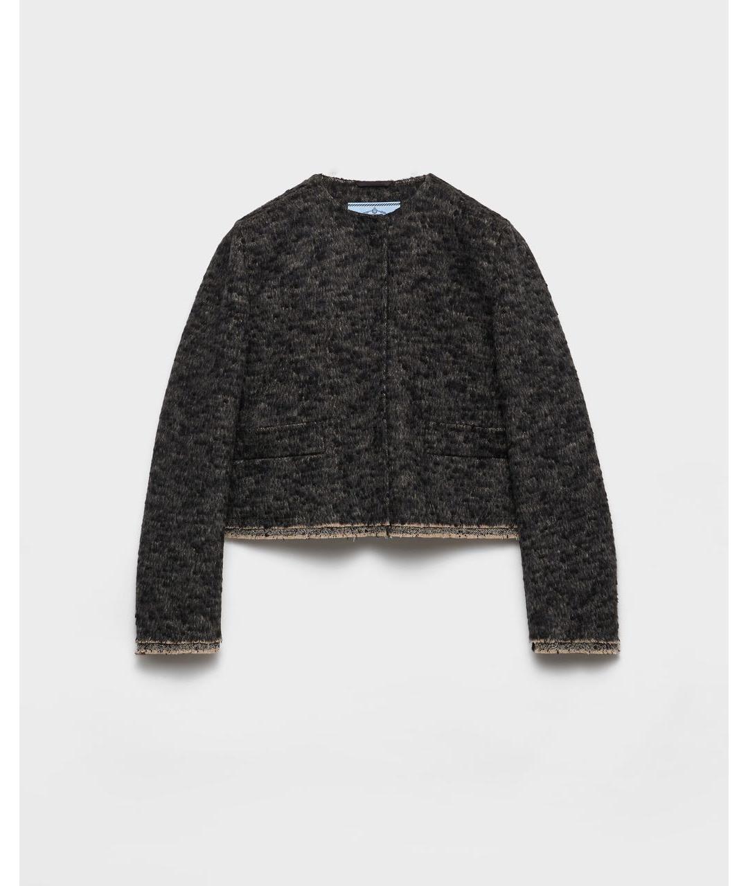 PRADA Серая куртка, фото 5