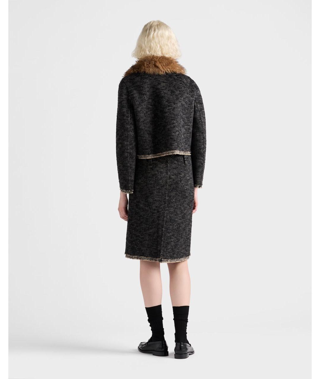 PRADA Серая куртка, фото 4