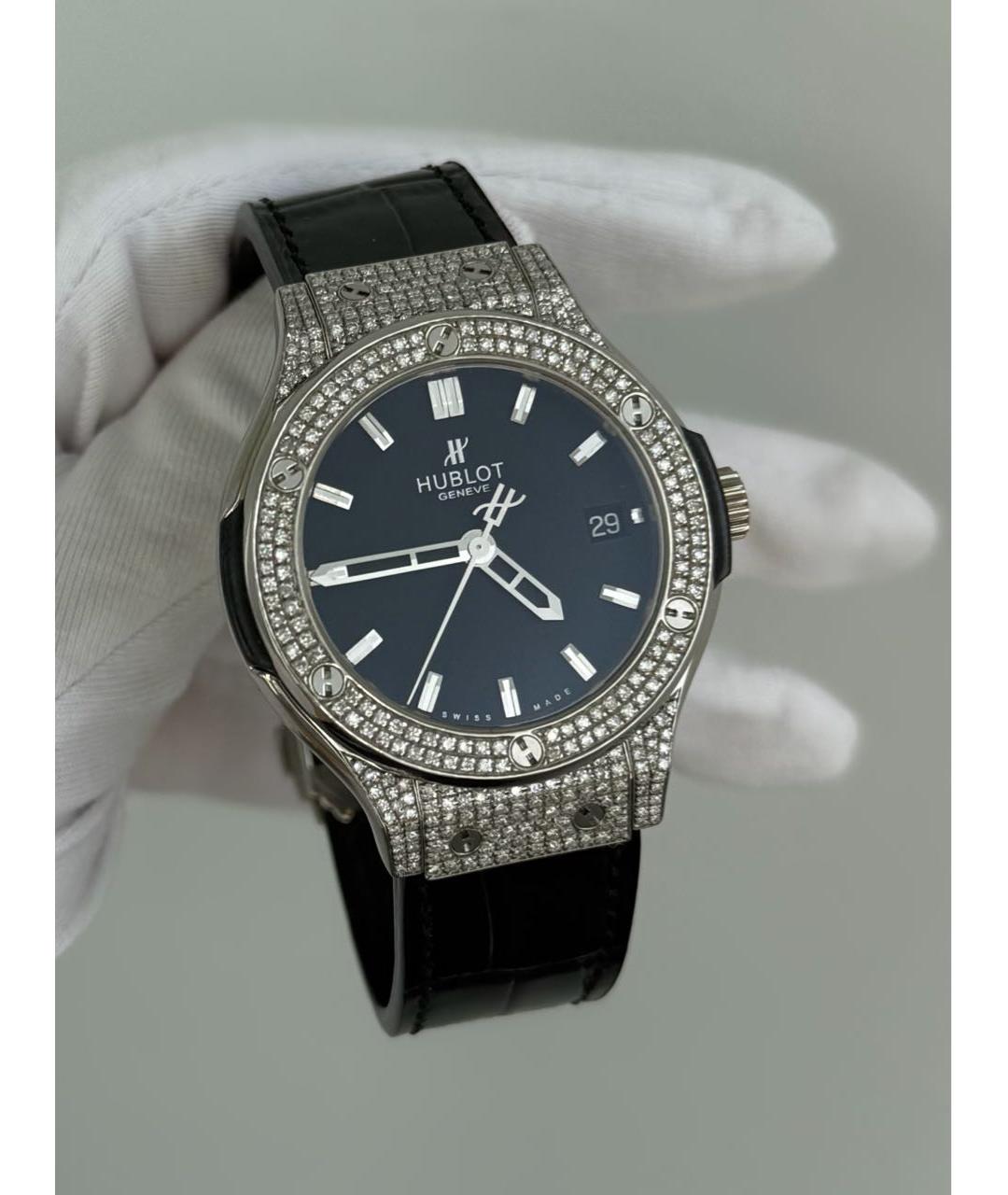 HUBLOT Черные часы, фото 2