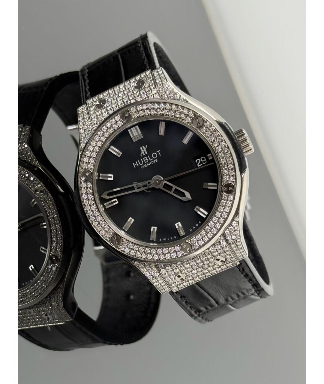 HUBLOT Черные часы, фото 4