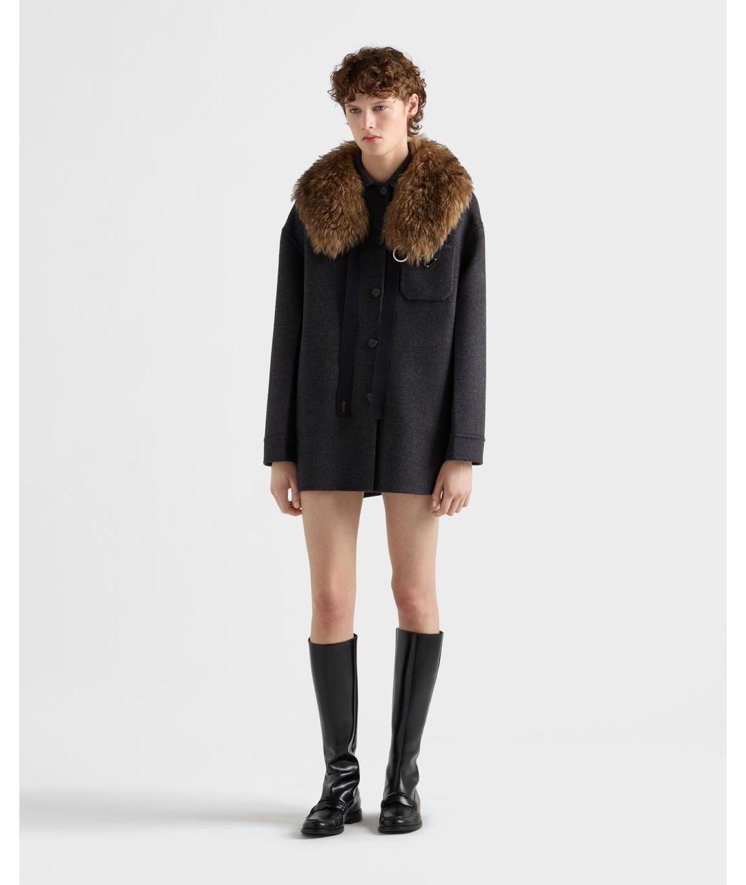 PRADA Серая куртка, фото 2