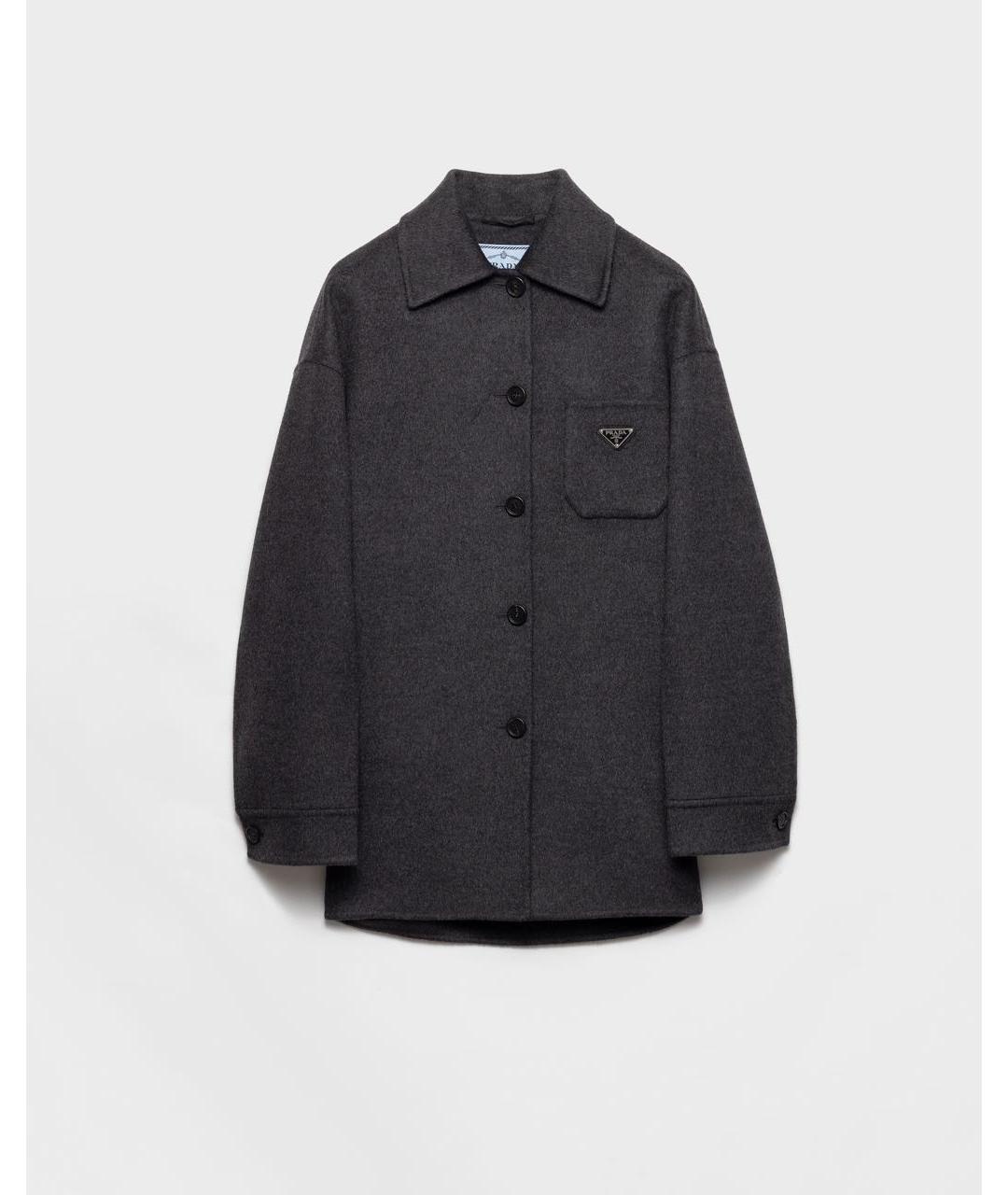 PRADA Серая куртка, фото 4