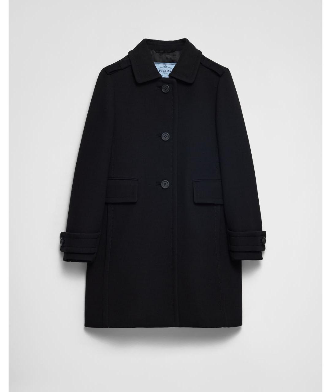 PRADA Черное пальто, фото 5