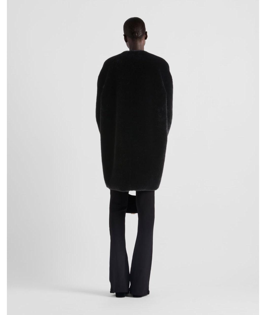 PRADA Черное пальто, фото 4