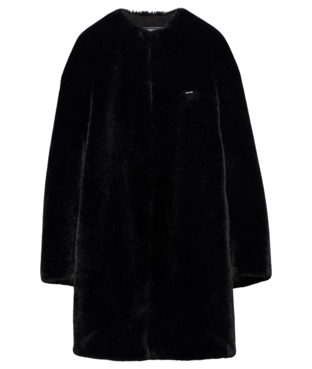 PRADA Черное пальто, фото 1