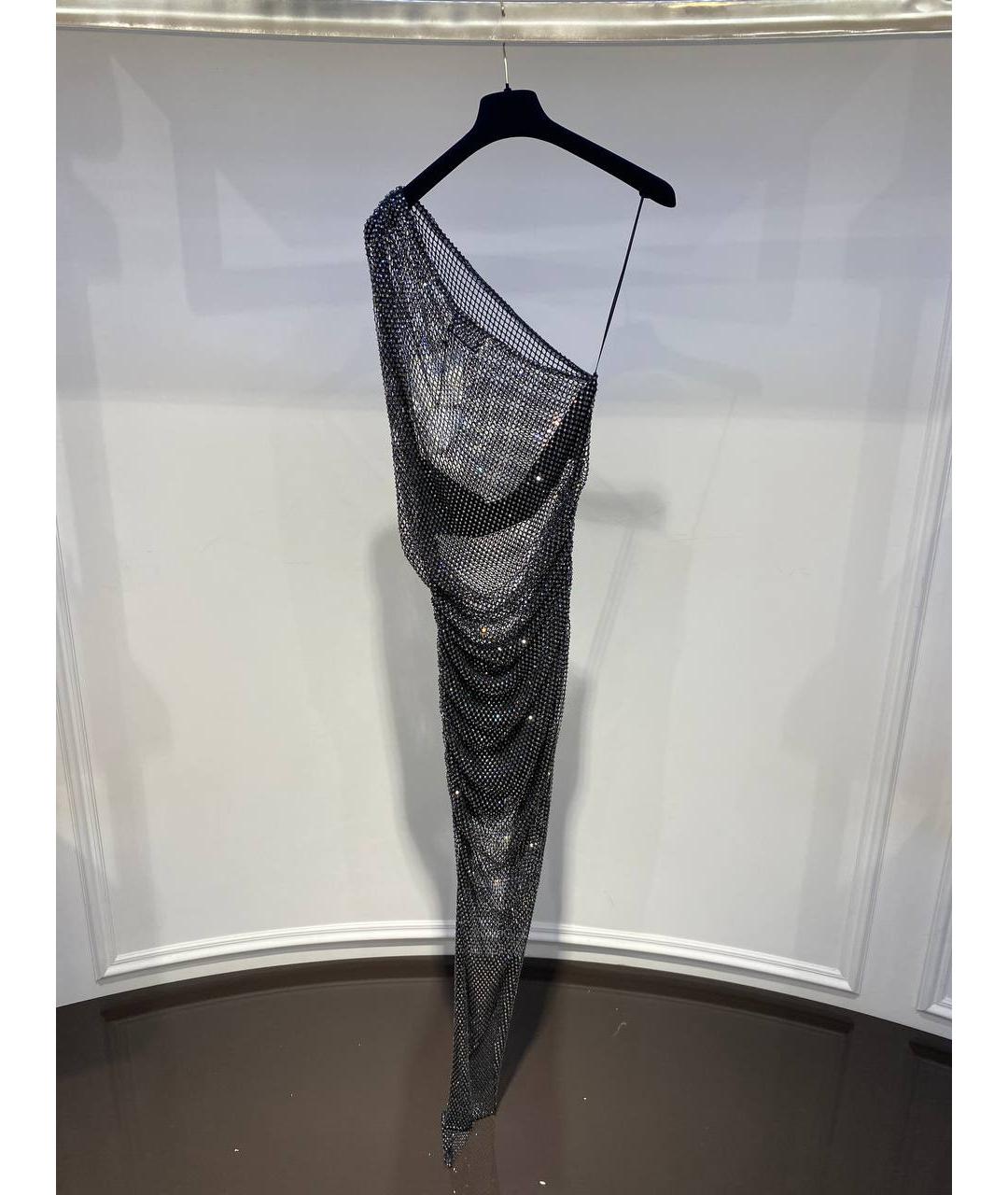 GIUSEPPE DI MORABITO Черное полиамидовое вечернее платье, фото 2