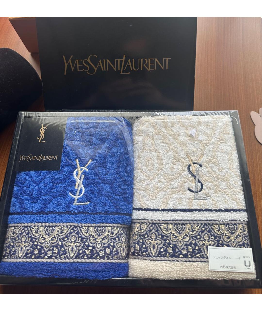 SAINT LAURENT Хлопковое полотенце, фото 5