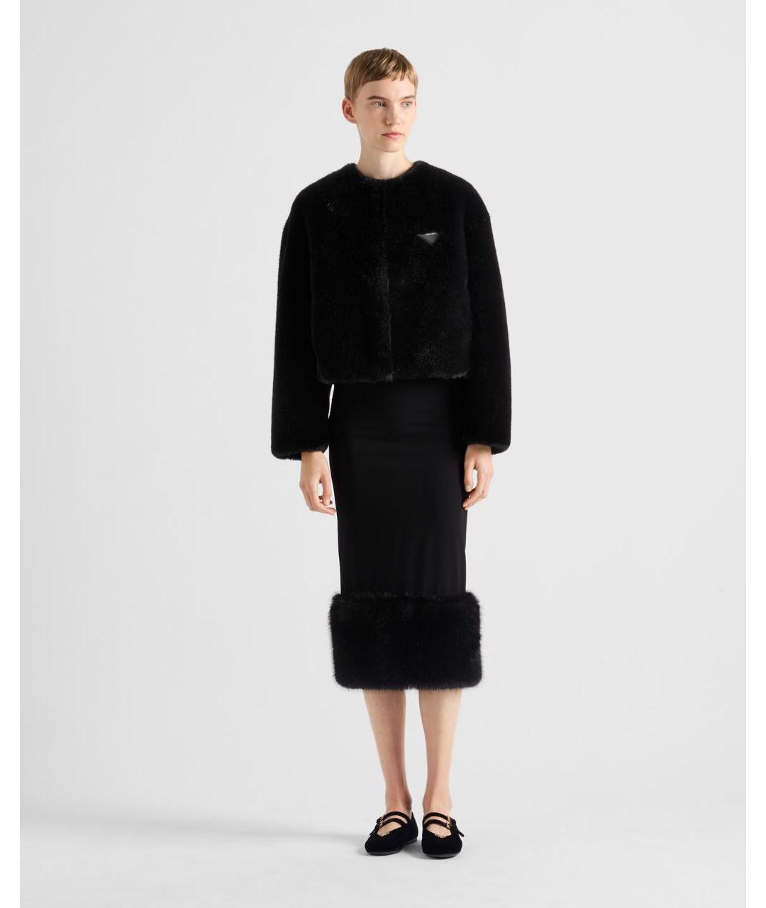 PRADA Черная куртка, фото 2