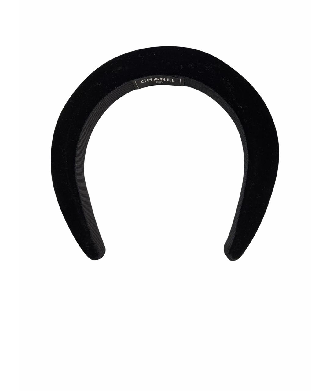 CHANEL Черный ободок, фото 1
