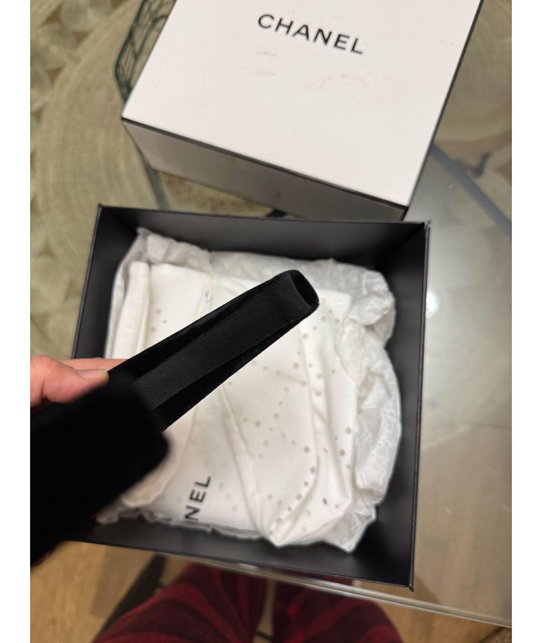 CHANEL Черный ободок, фото 2