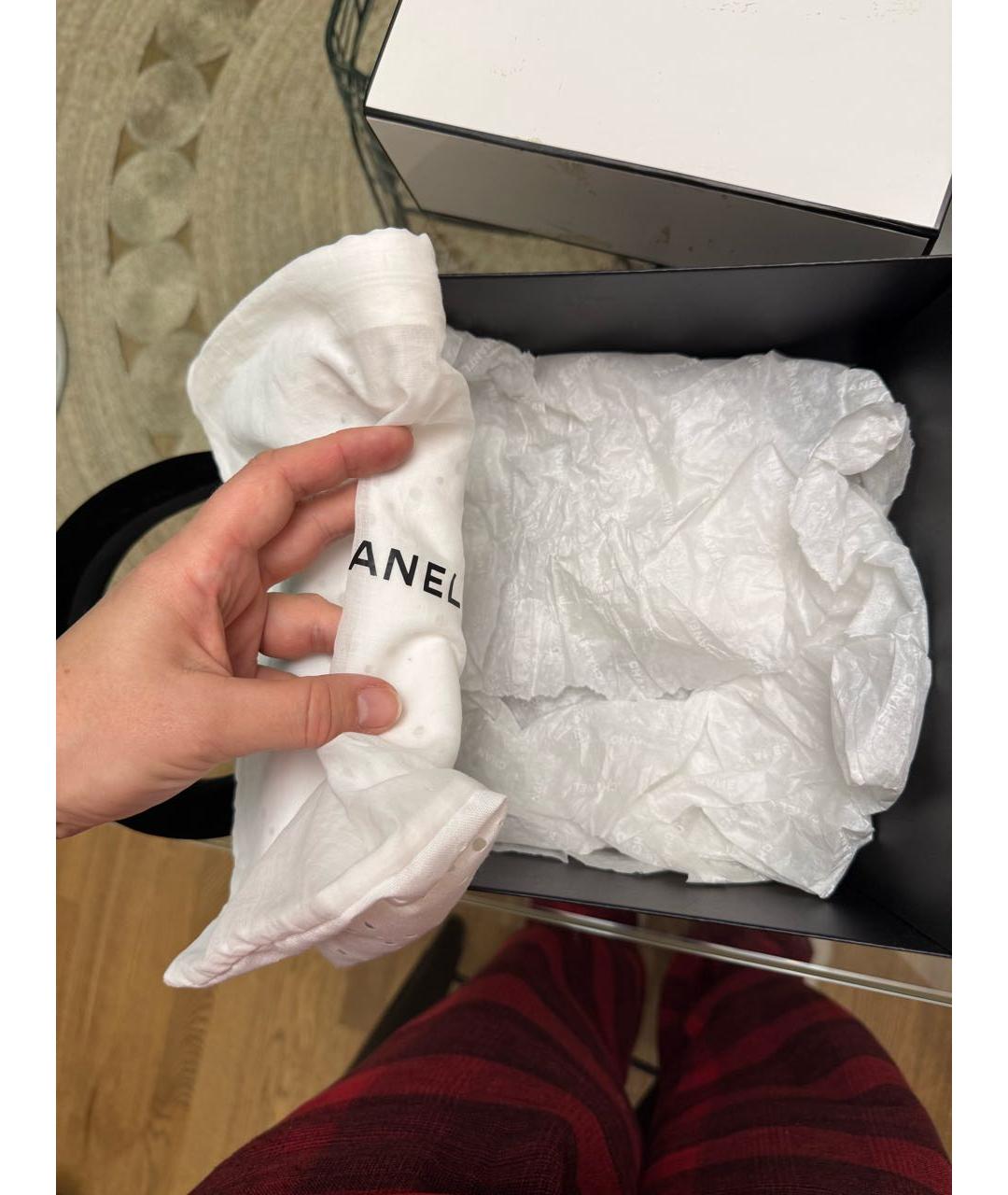 CHANEL Черный ободок, фото 5