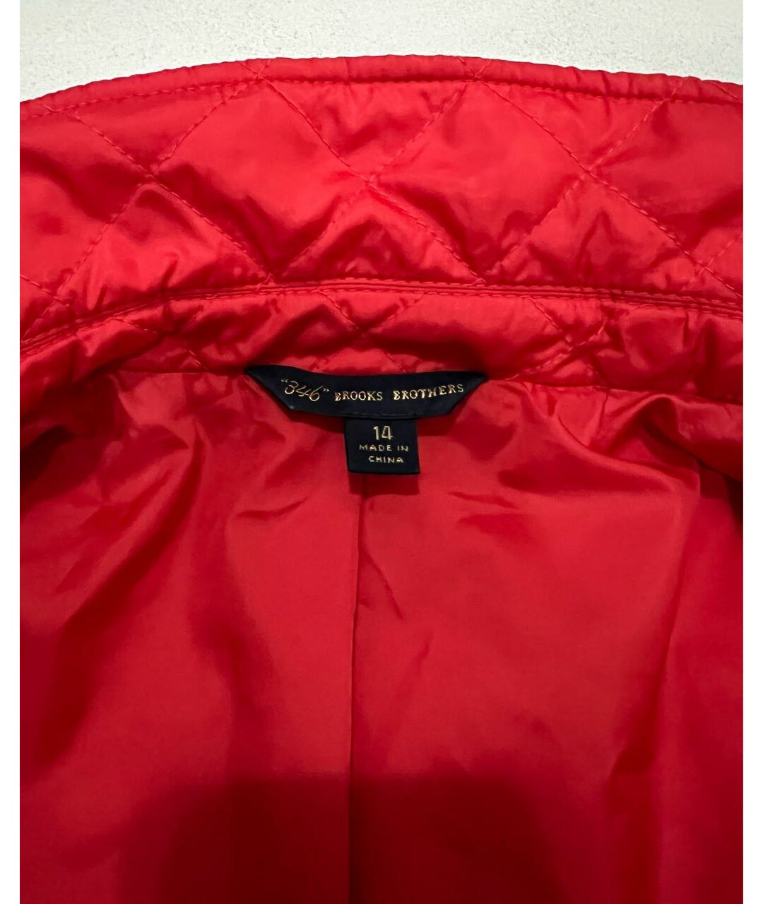 BROOKS BROTHERS Красная полиэстеровая куртка, фото 5