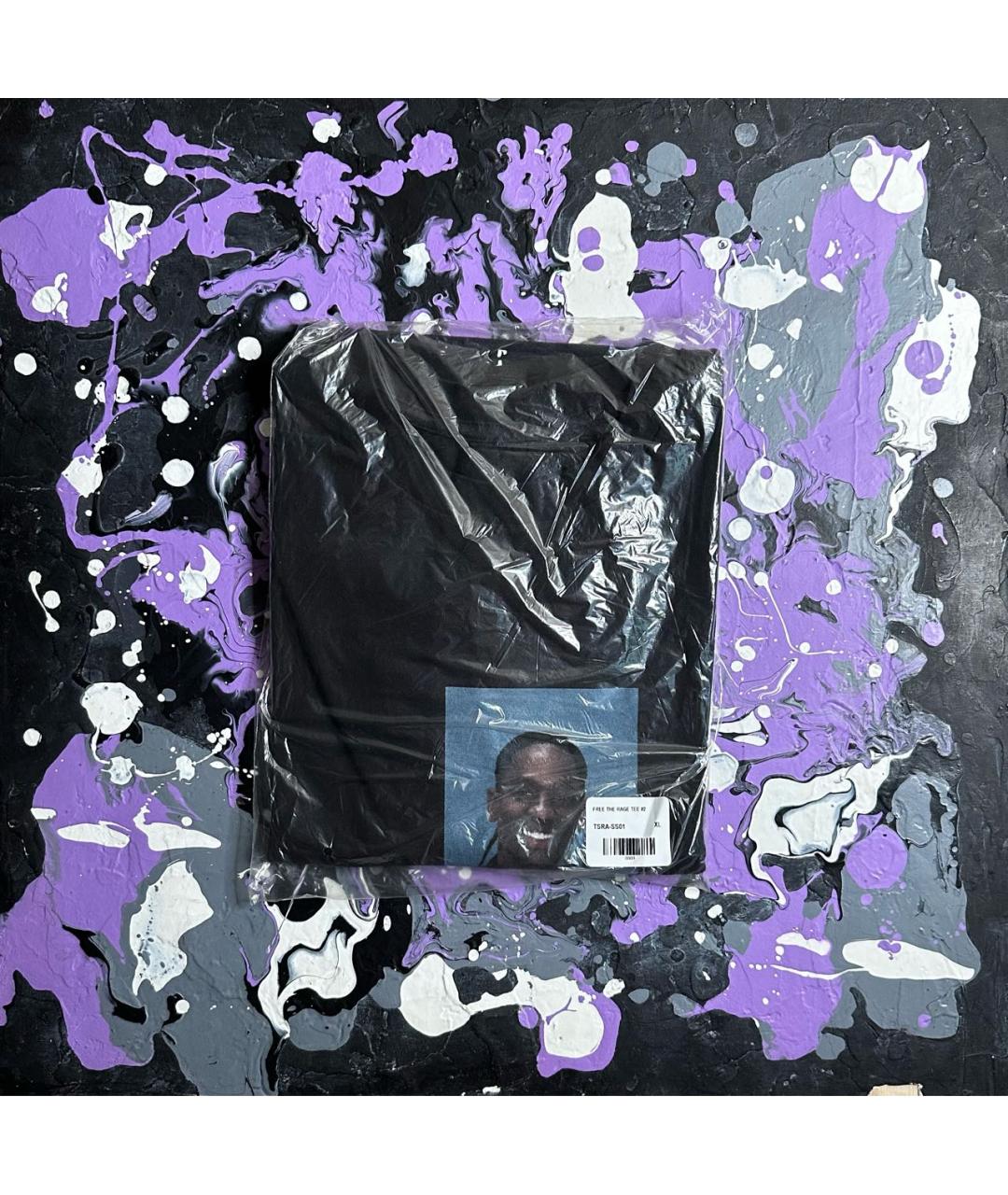 CACTUS JACK BY TRAVIS SCOTT Черная хлопковая футболка, фото 3