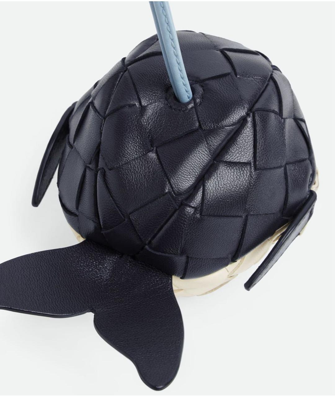 BOTTEGA VENETA Темно-синий брелок, фото 4