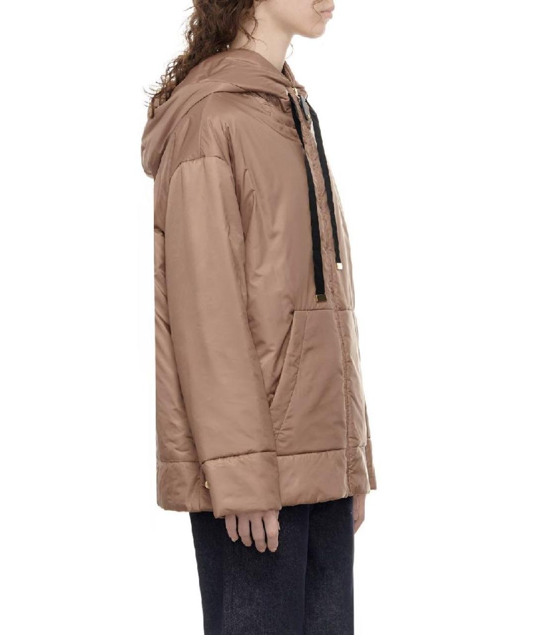 MAX MARA THE CUBE Бежевая куртка, фото 2