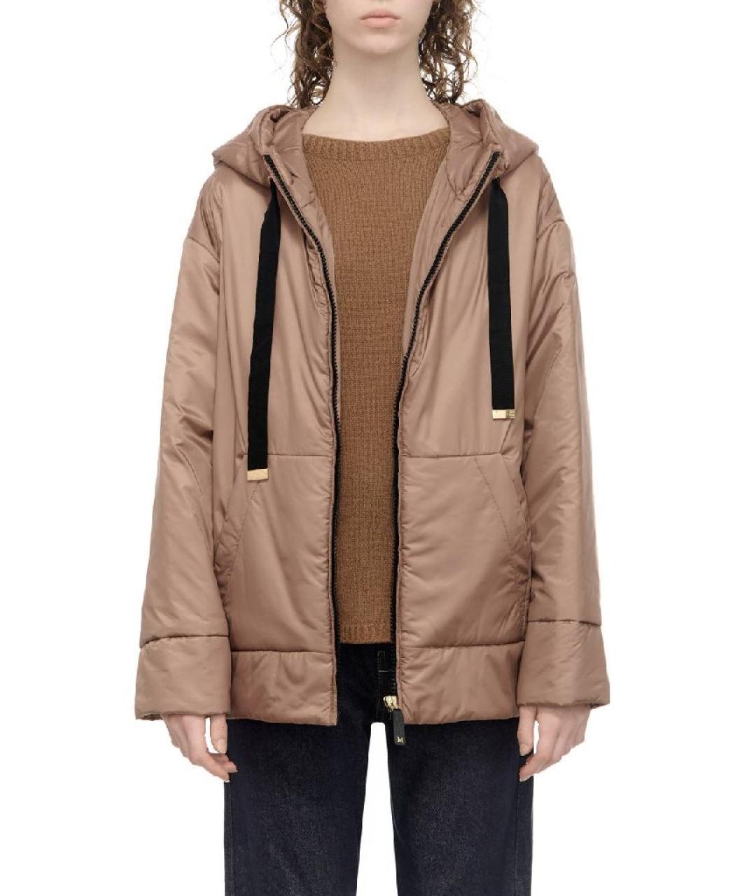 MAX MARA THE CUBE Бежевая куртка, фото 6