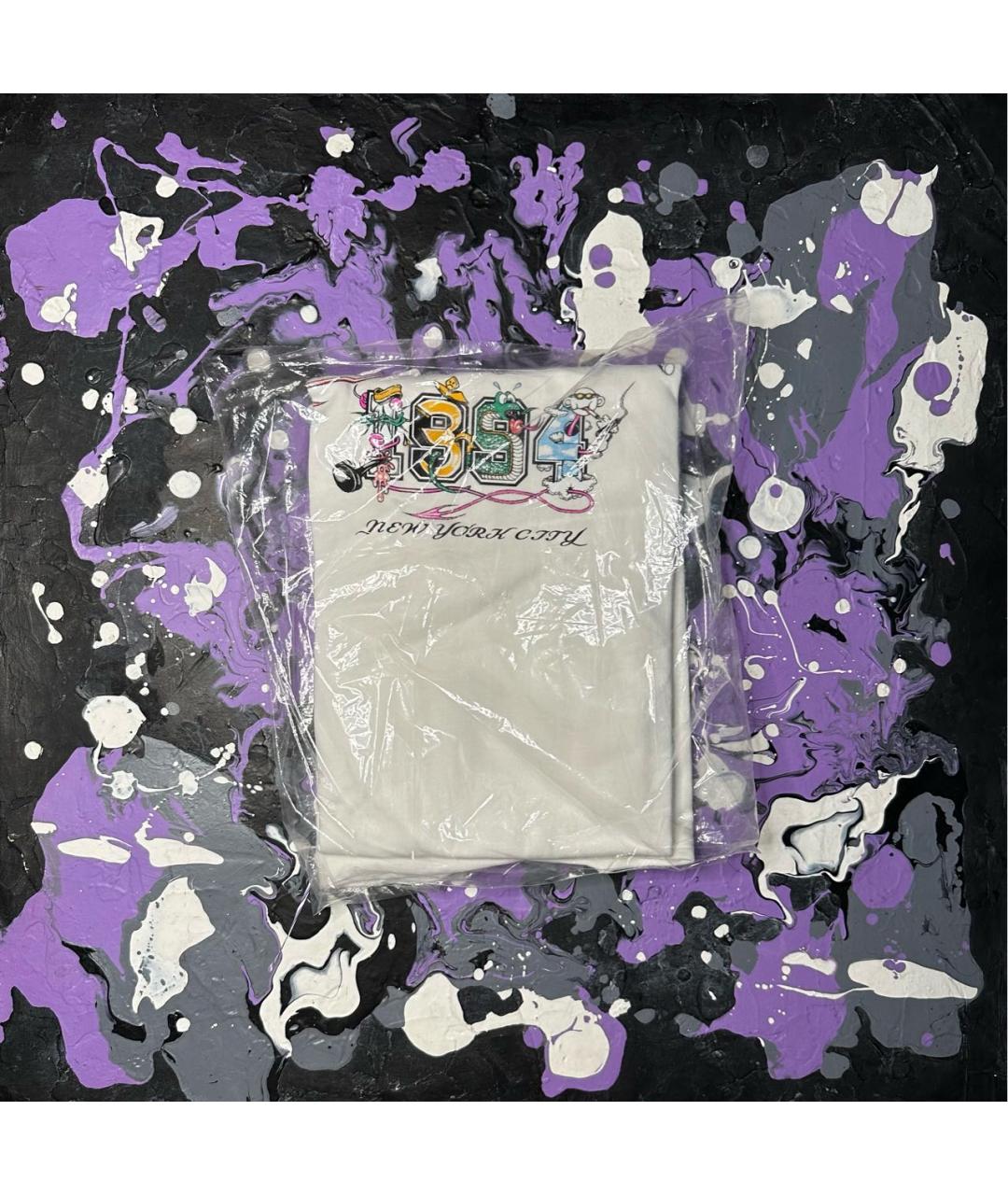 SUPREME Белая хлопковая футболка, фото 2