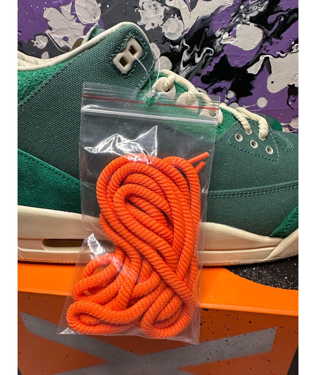 JORDAN Зеленые кроссовки, фото 6