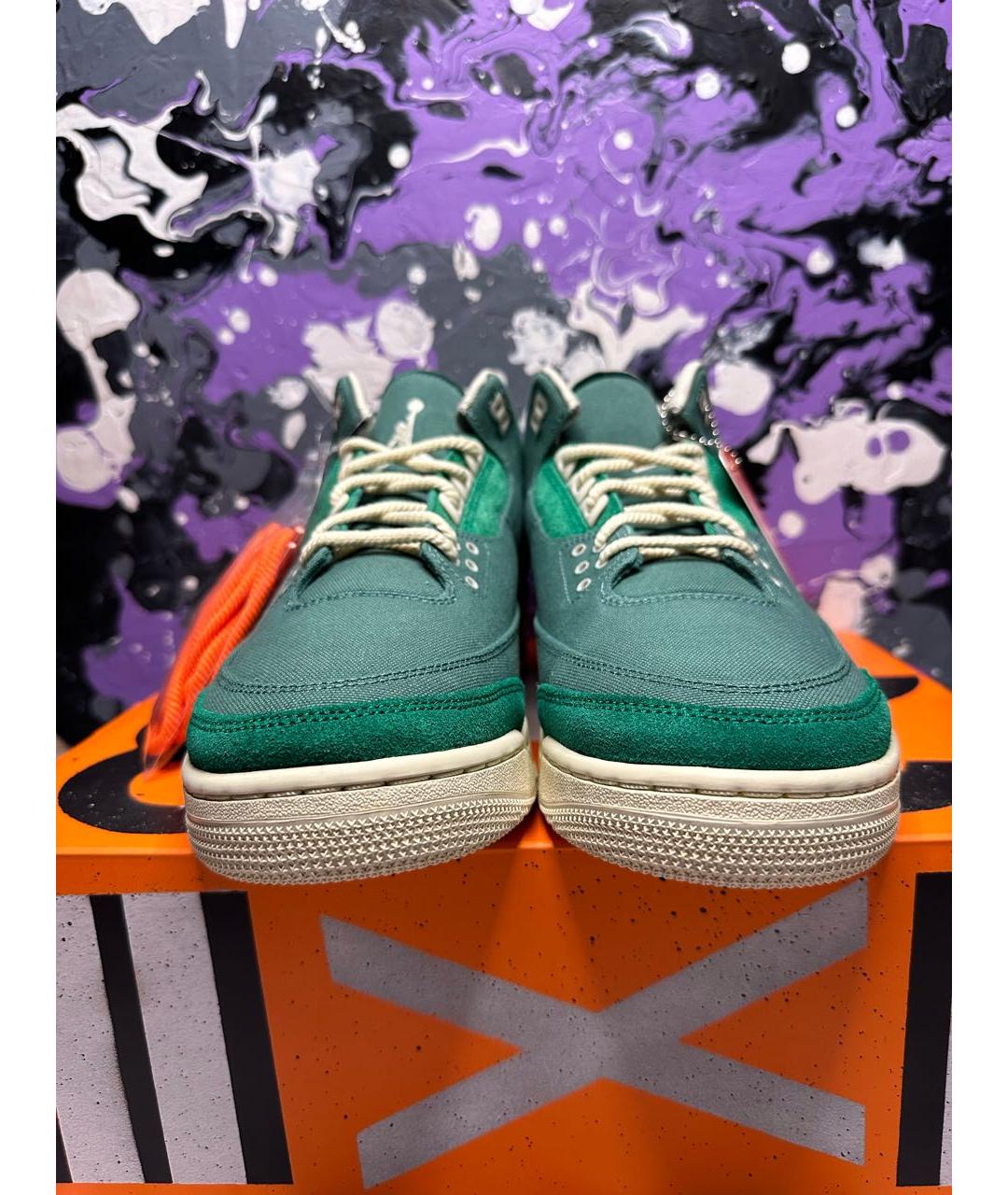 JORDAN Зеленые кроссовки, фото 3