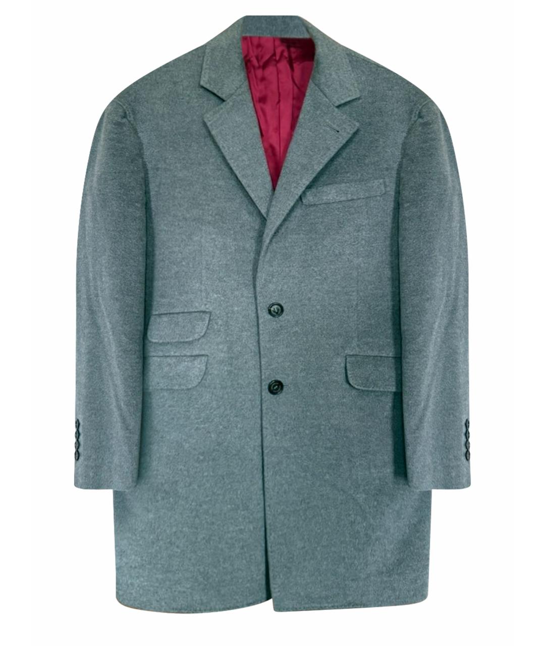 BRUNELLO CUCINELLI Антрацитовое кашемировое пальто, фото 1