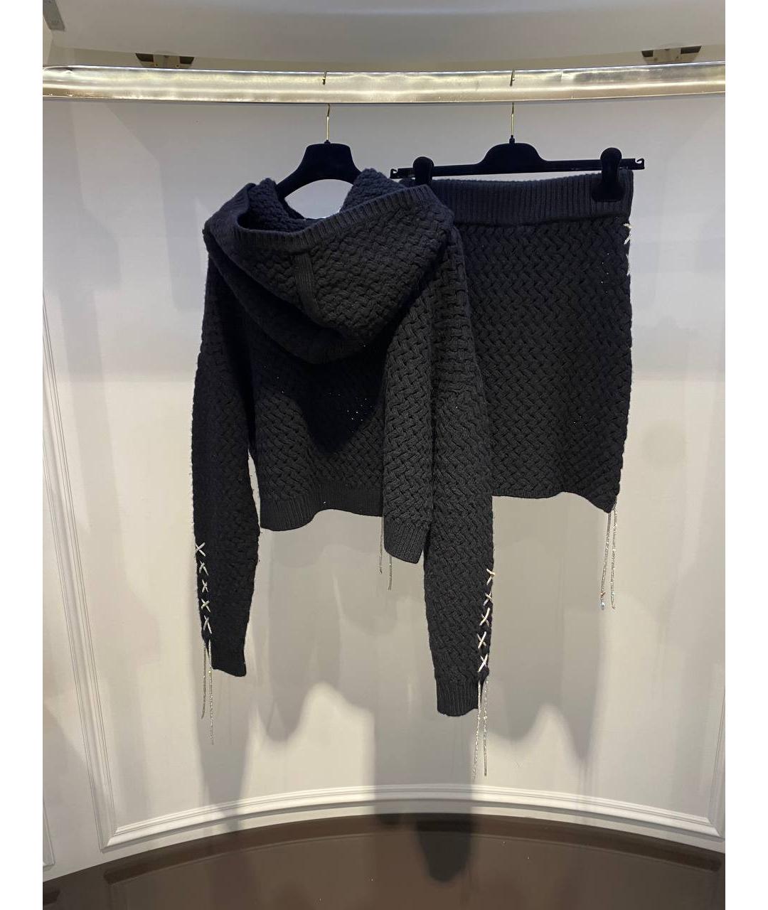 GIUSEPPE DI MORABITO Черный костюм с юбками, фото 2