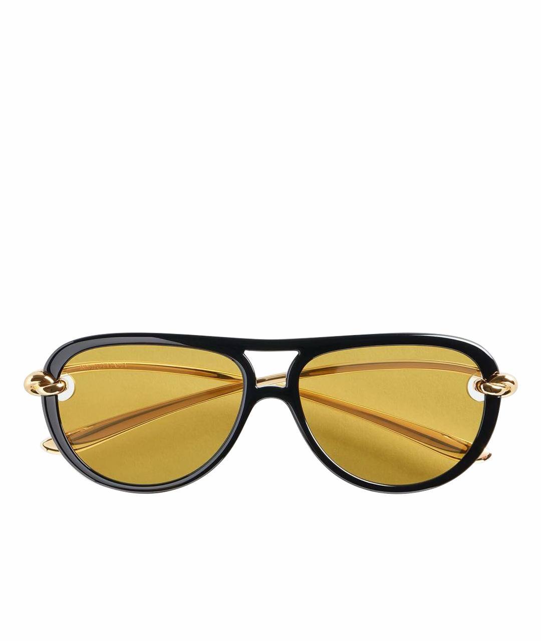 BOTTEGA VENETA Черные солнцезащитные очки, фото 1