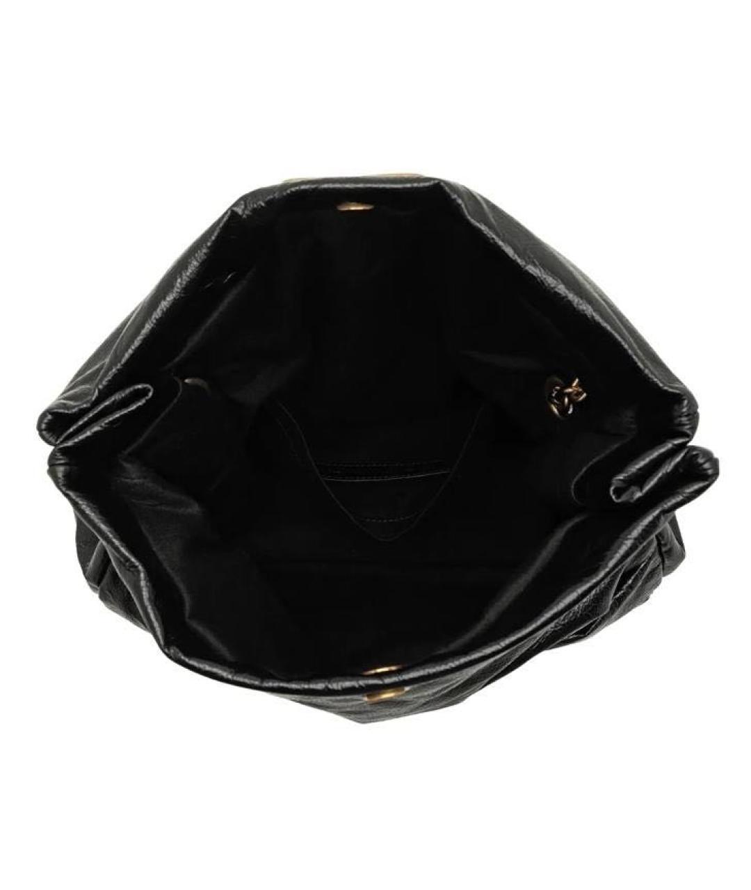 BALENCIAGA Черная кожаная сумка через плечо, фото 5