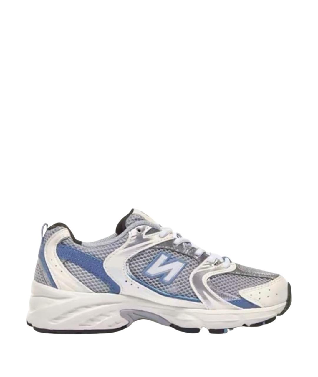 NEW BALANCE Голубые текстильные кроссовки, фото 1