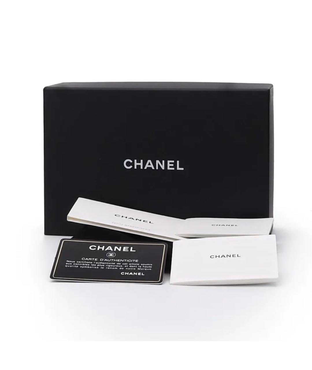 CHANEL Белая кожаная сумка через плечо, фото 2