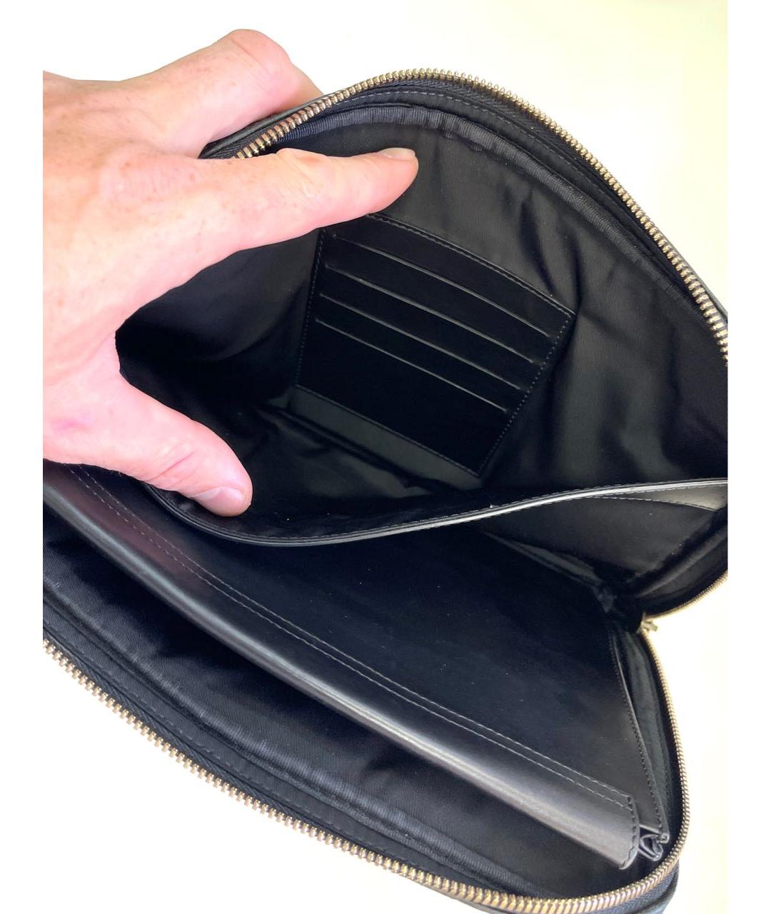 ALEXANDER WANG Черная кожаная папка для документов, фото 5