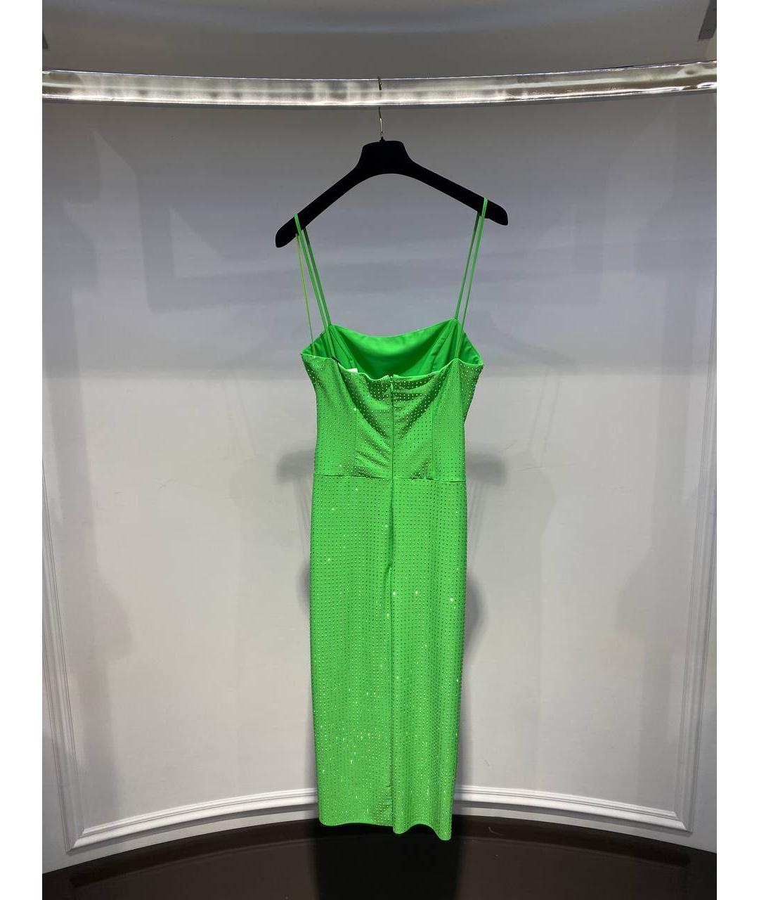 GIUSEPPE DI MORABITO Зеленые полиамидовое вечернее платье, фото 3