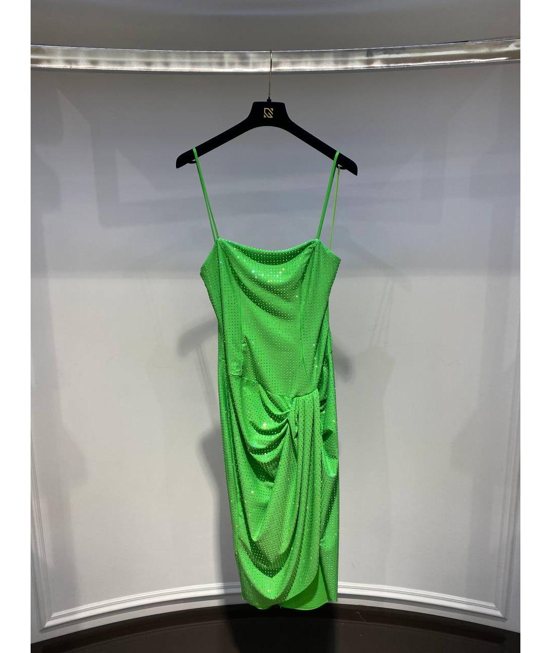 GIUSEPPE DI MORABITO Зеленые полиамидовое вечернее платье, фото 2