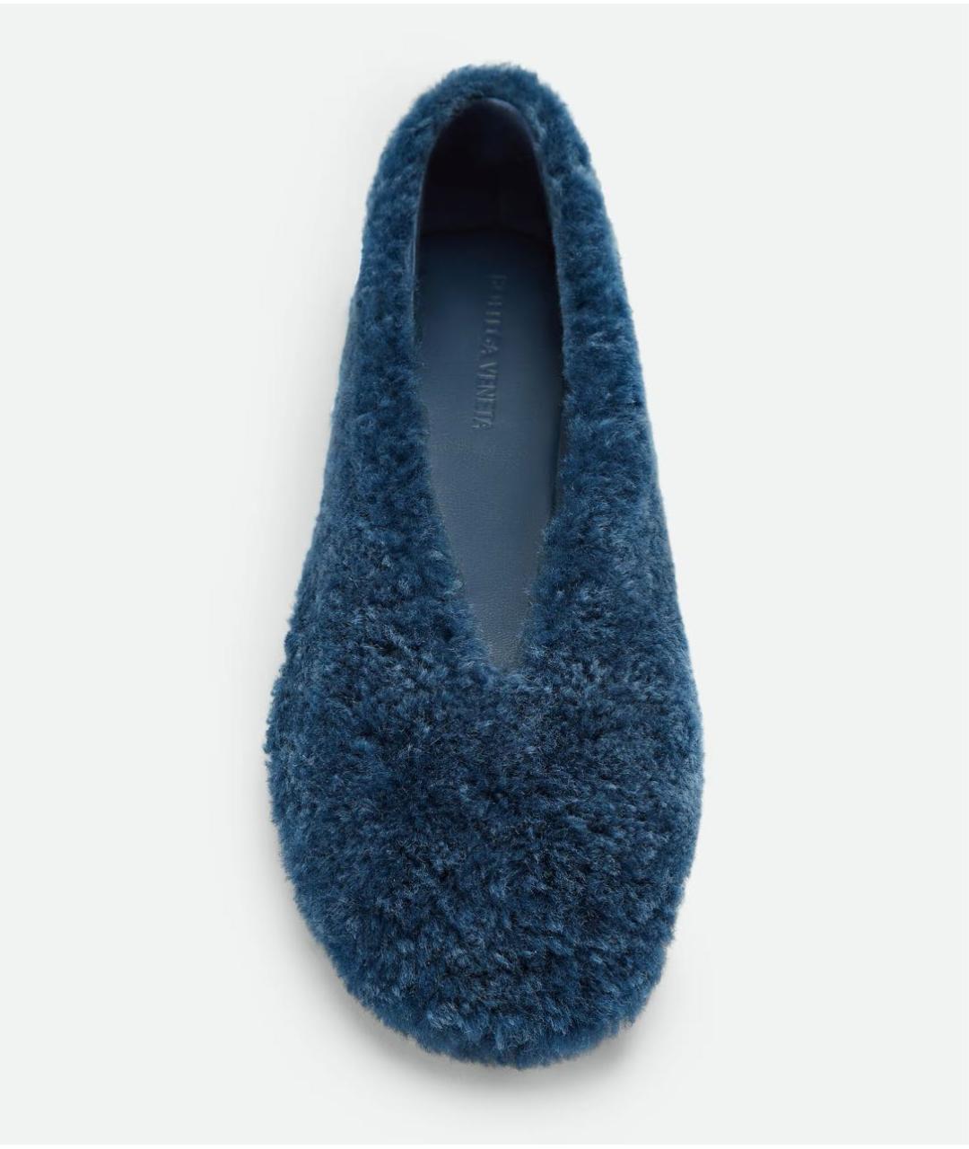 BOTTEGA VENETA Синие балетки, фото 4