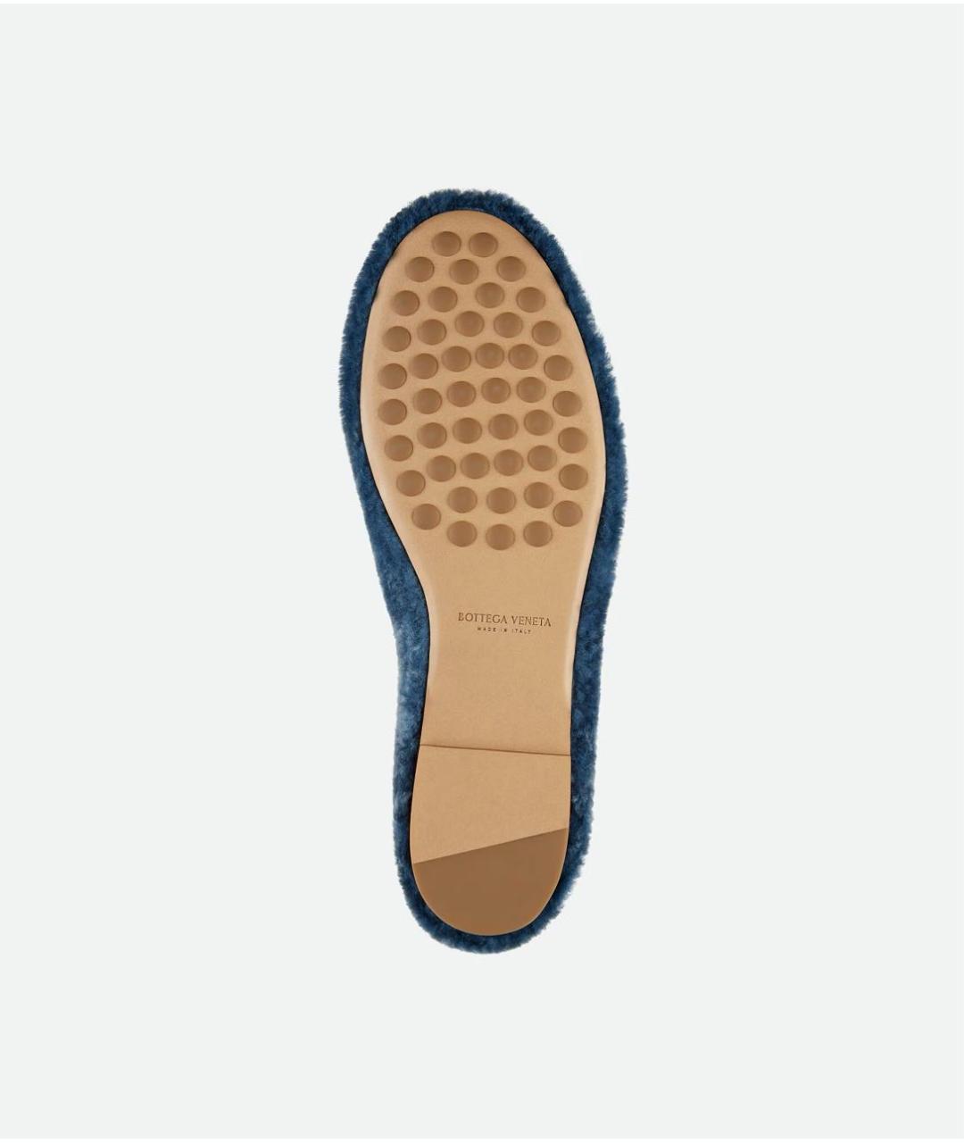 BOTTEGA VENETA Синие балетки, фото 6