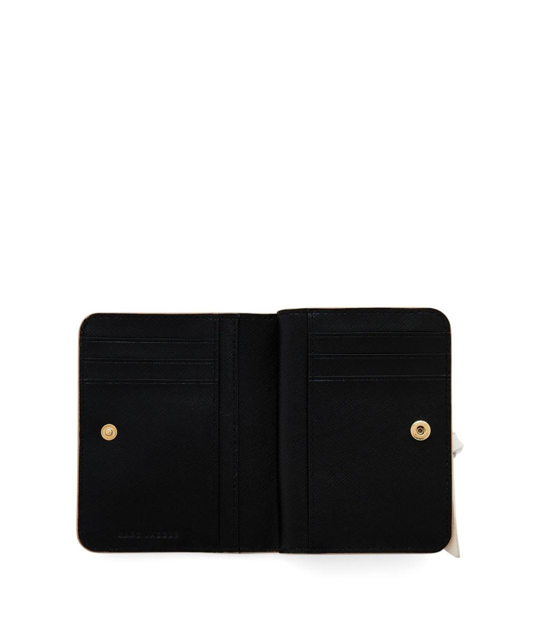 MARC JACOBS Коричневый кожаный кошелек, фото 2