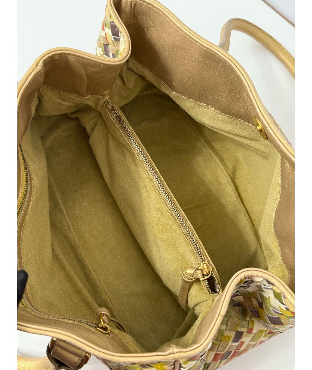 BOTTEGA VENETA Мульти кожаная сумка с короткими ручками, фото 4